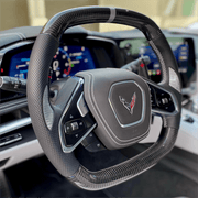 TTD Craft Corvette 2020-2025 C8 Carbon Fiber Steering Wheel